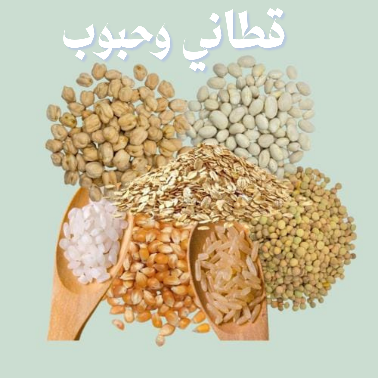 القطاني والحبوب