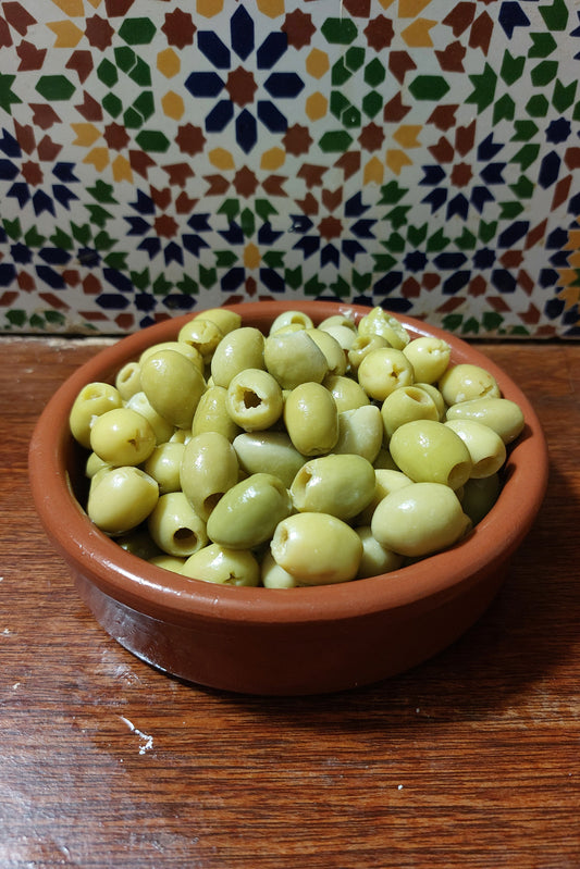 زيتون بلا عظم أخضر